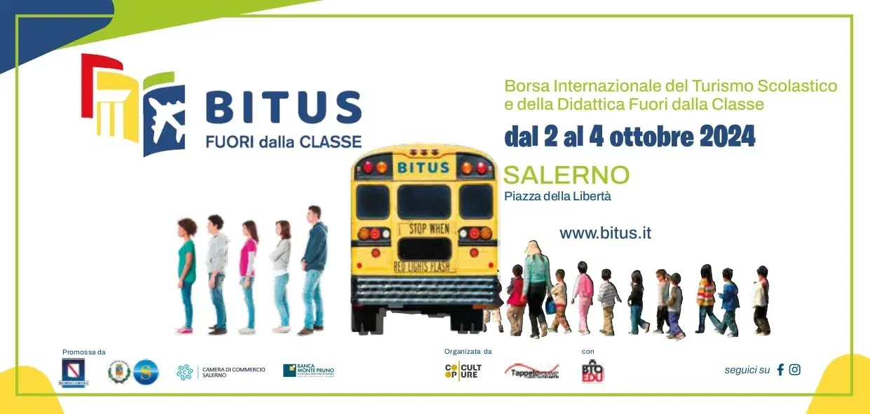 Dal 2 al 4 ottobre la Borsa Internazionale del Turismo Scolastico Dal 2 al 4 ottobre la Borsa Internazionale del Turismo Scolastico
